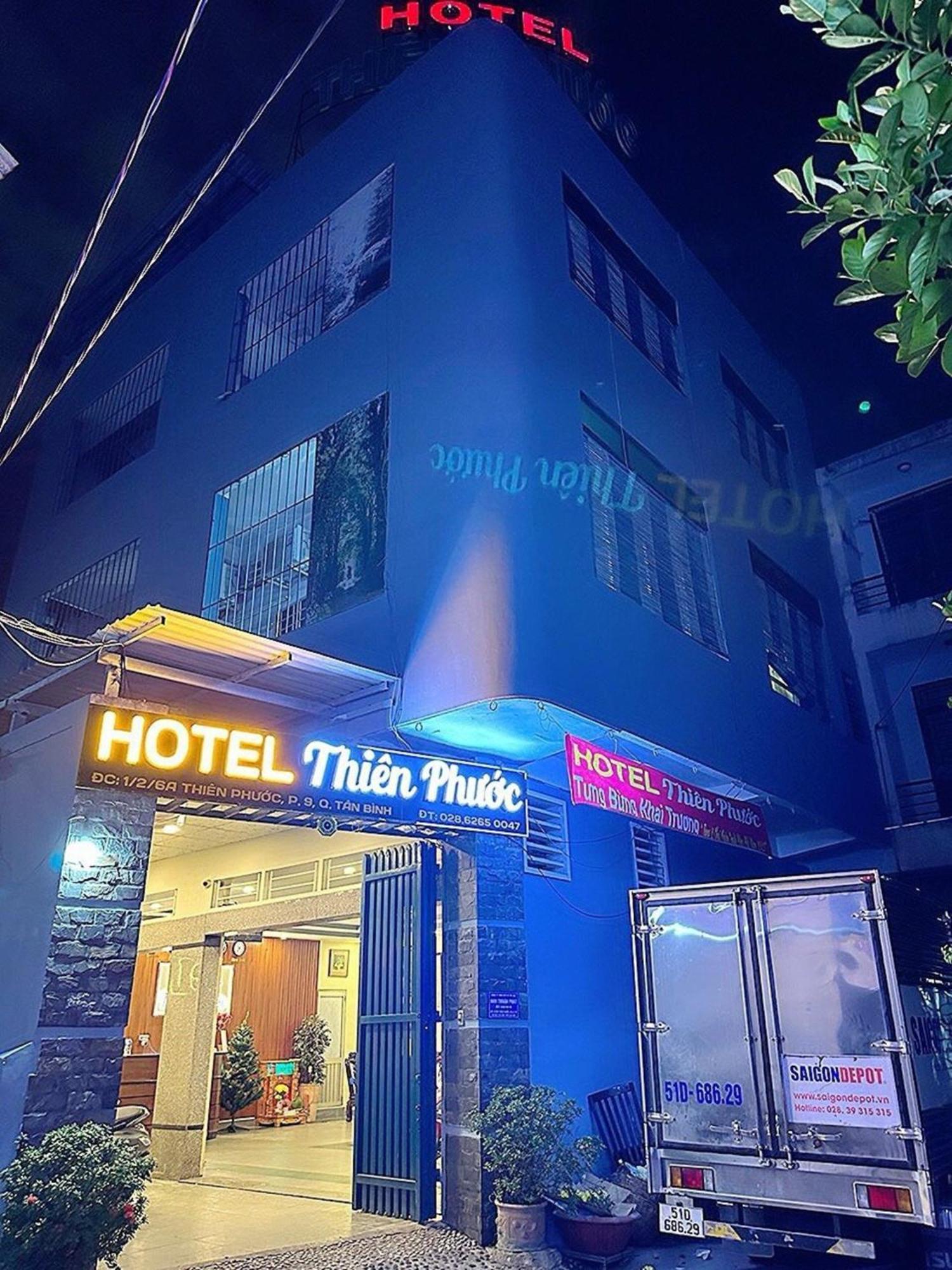 הו צ'י מין סיטי Thien Phuoc Hotel מראה חיצוני תמונה