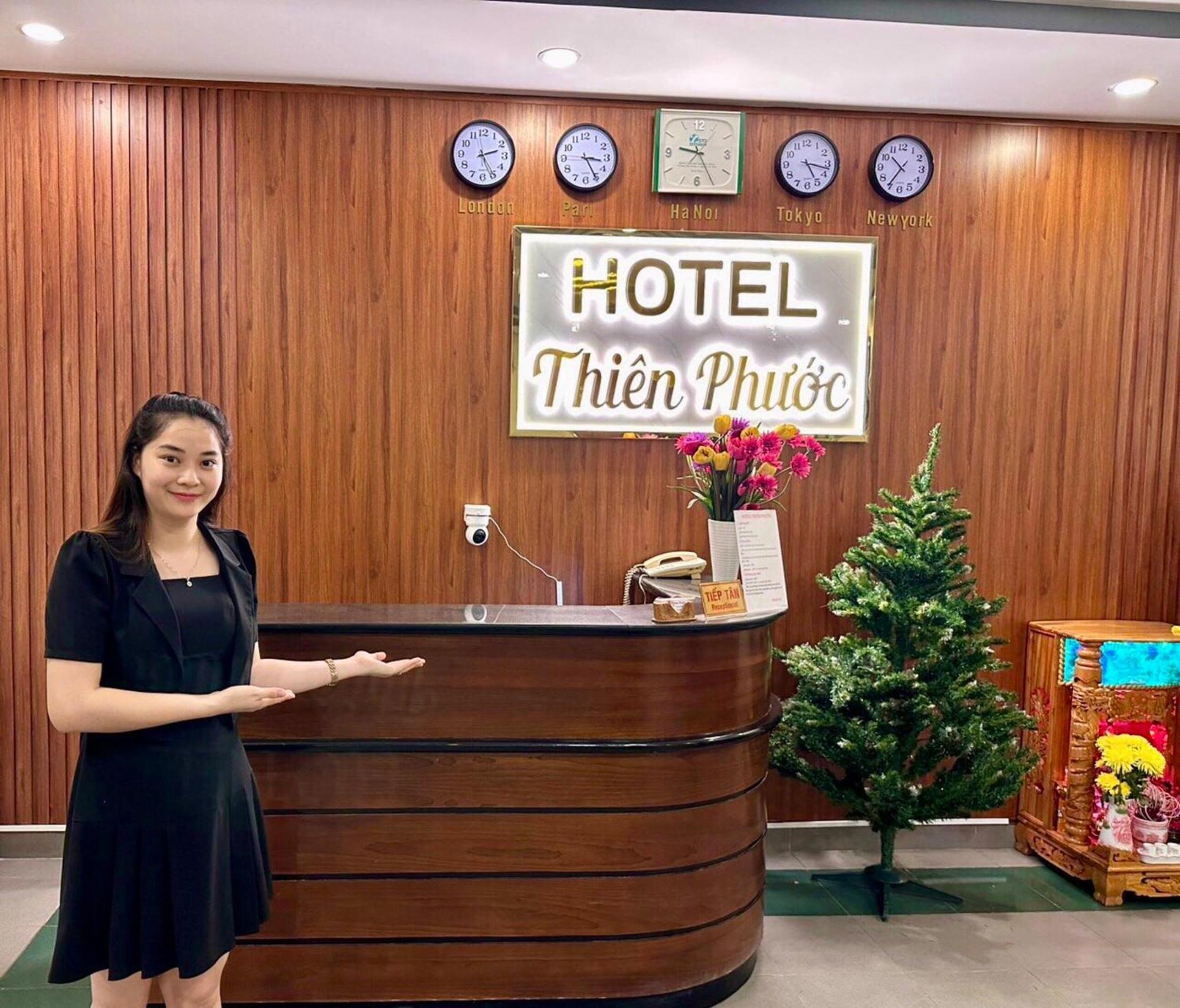 הו צ'י מין סיטי Thien Phuoc Hotel מראה חיצוני תמונה